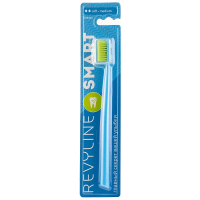 Зубные щетки: Зубная щетка Revyline SM6000 Smart (голубая с салатовой щетиной)