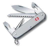 Нож VICTORINOX Farmer Alox серебристый 
