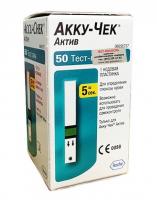 Тест-полоски для глюкометра Accu-Chek Active №50 