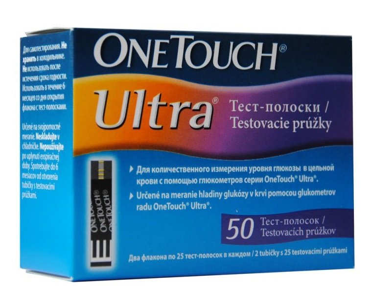 One touch полоски цена