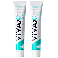 Зубные пасты:Зубная паста Vivax с пептидным комплексом и бисабололом ( 2 шт. )