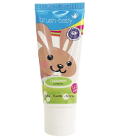 Зубные пасты:Зубная паста детская Brush Baby Applemint ( 0-3 ) яблоко-мята