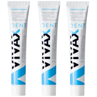 Зубные пасты:Зубная паста Vivax реминерализующая с пептидным комплексом ( 3 шт. )