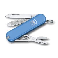 Нож VICTORINOX Classic Summer Rain многофункциональный голубой 