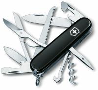 Нож VICTORINOX Huntsman многофункциональный черный 