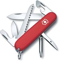 Нож VICTORINOX Hiker (1.4613) многофункциональный красный 
