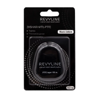 Аксессуары для зубных щёток:Зубная нить Revyline PTFE Black Edition, мятная вощеная, 50 м