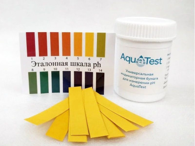 Индикаторная бумага для активаторов воды Ph AquaTest 
