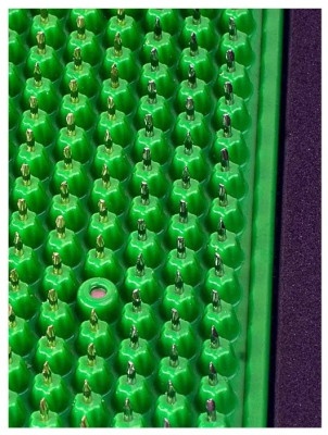 Аппликатор Кузнецова металломагнитный на мягкой подложке 15х22см полиметаллический, зеленый ММ28 