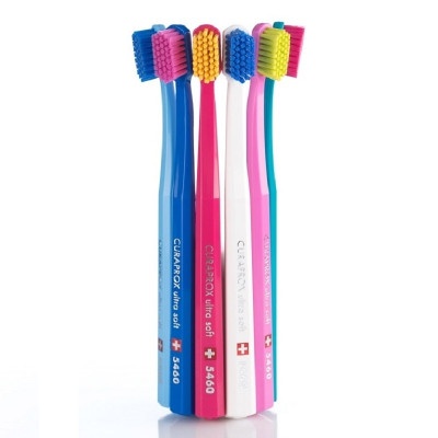 Зубные щетки: Зубная щетка Curaprox CS 5460 ultra soft Оранжевая