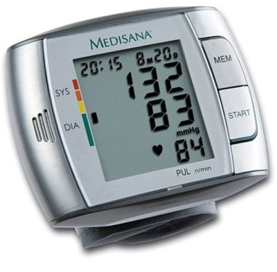 Автоматический  тонометр Medisana HGC на запястье 