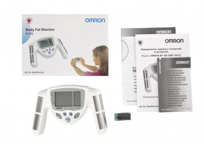 Весы напольные: Жироанализатор OMRON BF306