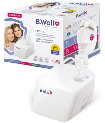 Компрессорные ингаляторы :Компрессорный ингалятор B.Well PRO-110 Компрессорный ингалятор B.Well PRO-110