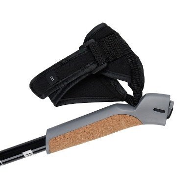 Палки для скандинавской ходьбы Finpole ECO 20% Carbon Черные 105 см 