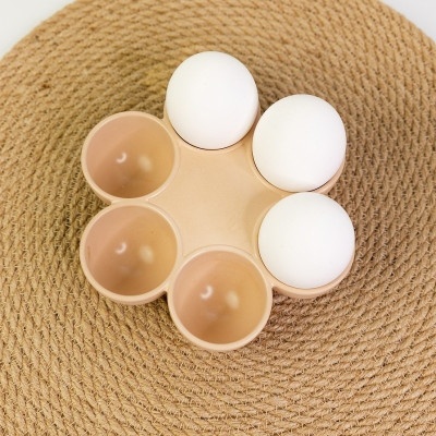 Подставка для яиц Бежевая 