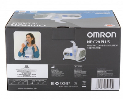Ингалятор OMRON NE-C28 Plus (NE-C28P-RU) Компрессорный 