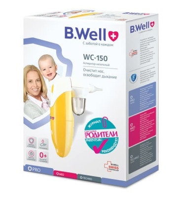 Аспираторы : Назальный аспиратор B.Well WC-150 Компрессорный 