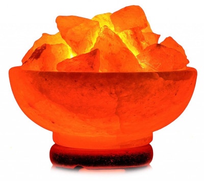 Солевая лампа "Ваза с камнями" 