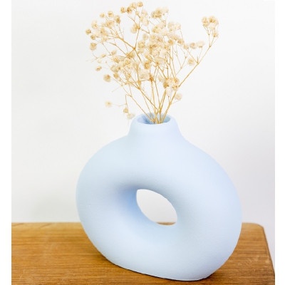 Ваза сосуд Голубая 