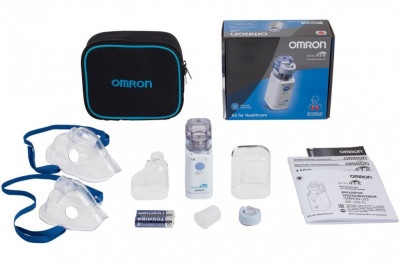 Меш небулайзеры:Ингалятор OMRON NE-U22 MicroAIR Электронно-сетчатый Ультразвуковой 