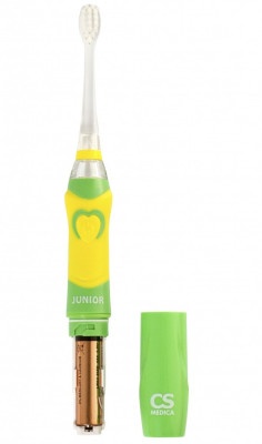 Зубные щетки: Звуковая зубная щётка CS Medica SonicPulsar CS-562 Junior Зеленая