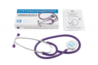 Фонендоскоп CS Medica CS-417 фиолетовый 