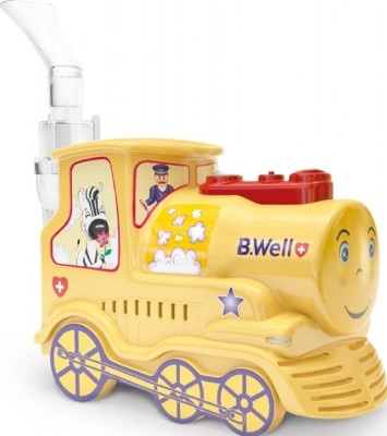 Компрессорные ингаляторы :Детский ингалятор Паровозик B.Well PRO-115 для детей Детский ингалятор Паровозик B.Well PRO-115 для детей