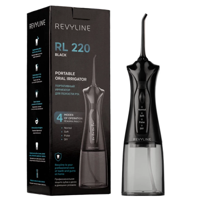 Ирригаторы портативные: Ирригатор Revyline RL220 Black 