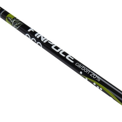 Палки для скандинавской ходьбы Finpole ECO 20% Carbon Черные 105 см 