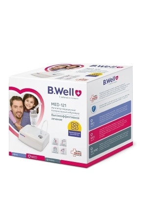 Компрессорный ингалятор-небулайзер B.Well MED-121 