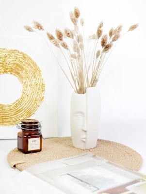 Ваза для декора и сухоцветов 