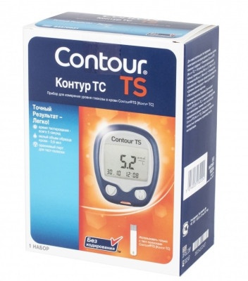Глюкометр Bayer Contour TS 