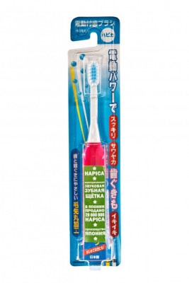 Зубные щетки: Ионная звуковая электрическая зубная щетка Hapica Minus ion DB-3XP