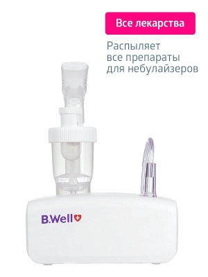 Компрессорный ингалятор-небулайзер B.Well MED-121 