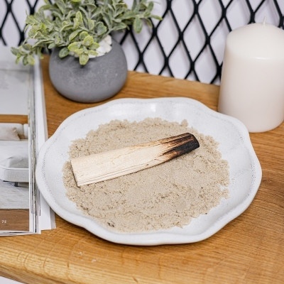 Декоративная тарелка Серая 