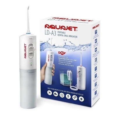 Ирригаторы портативные: Ирригатор AquaJet LD-A3 серый 