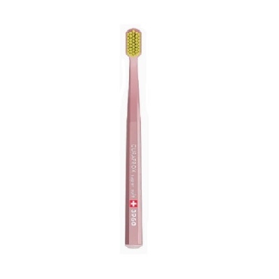 Зубные щетки: Зубная щетка Curaprox CS 3960 super soft Розовая пудра