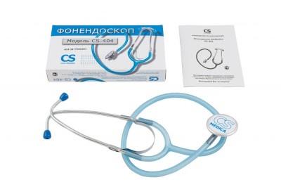 Фонендоскоп CS Medica CS-404 голубой 