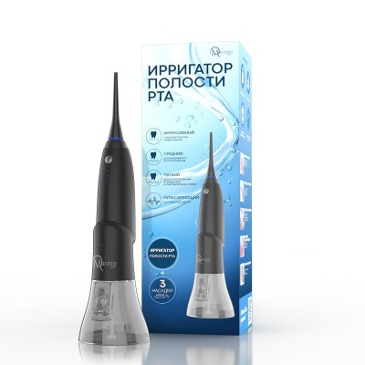 Ирригаторы портативные: Ирригатор MED2000 AG-707 new Черный 