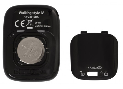 Шагомер OMRON HJ-325 черный 