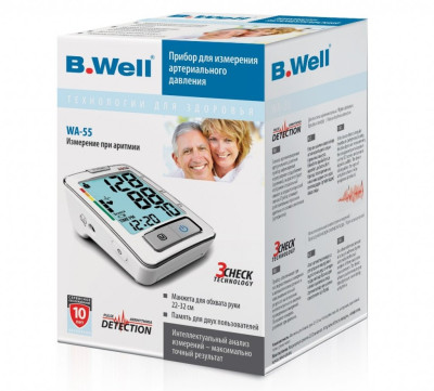 Автоматический тонометр B.Well WA-55 на плечо 