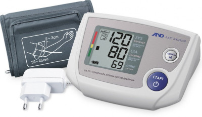 Автоматический тонометр на плечо AND UA-777 с увеличенной манжетой 