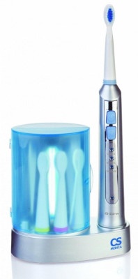 Зубные щетки: Звуковая зубная щётка CS Medica SonicPulsar CS-233-uv