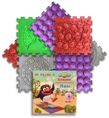 Коврик-пазл ортопедический ОРТО ПАЗЛ Микс Пин 