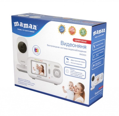 Видео и радионяни:Видеоняня Maman BM2600 