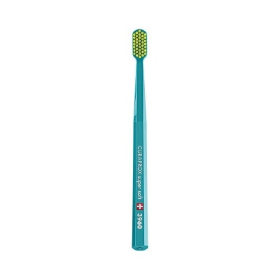 Зубные щетки: Зубная щетка Curaprox CS 3960 super soft Бирюзовая