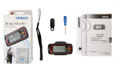 Шагомер OMRON HJA-300-EK Jog Style черный 