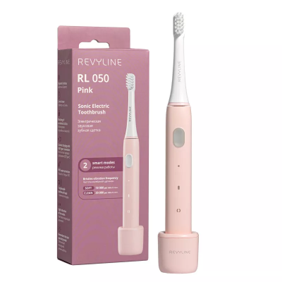 Зубные щетки: Электрическая зубная щетка Revyline RL050 Розовая