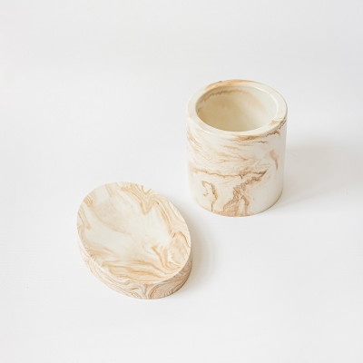 Набор для ванной комнаты Бежевый мрамор 