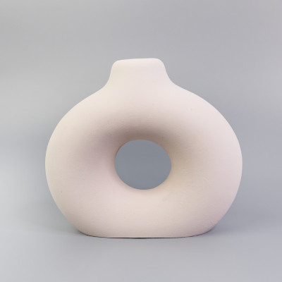 Ваза сосуд Бежевая 